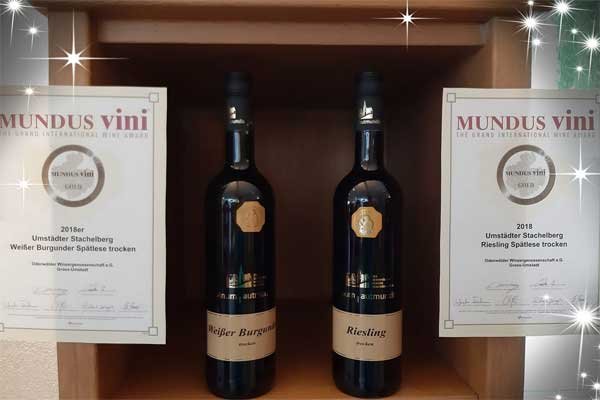 Prämierung Mundus Vini 2019